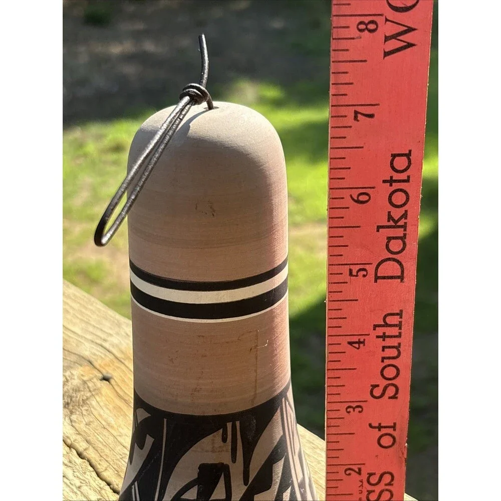 VTG Native American Hand Made Clay Wind Chime